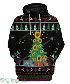 Ugly Christmas Tree Custom Hoodie - 3D Alll Over Print Gift For Christmas Product Photo 1