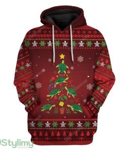 Ugly Christmas Tree Custom Hoodie 3D Alll Over Print Gift For Christmas 3D All Over Print Product Photo 1