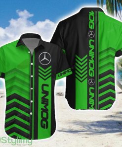 Unimog MB Green Hawaiian Shirt Men Women Beach Gift Custom Name Product Photo 1