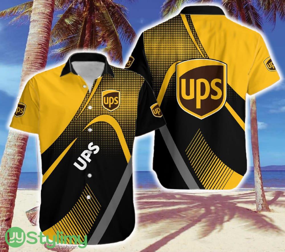Ups Bold Brand All Over Print Hawaiian Shirt For Men And Women 1 Ups Bold Brand All Over Print Hawaiian Shirt For Men And Women - Ups Bold Brand All Over Print Hawaiian Shirt For Men And Women