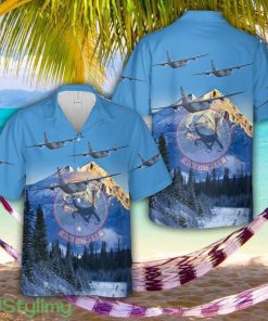 US Air Force C-130J Super Hercules from the 41st Airlift Squadron Hawaiian Shirt Aloha Summer Vacation Gift Product Photo 1