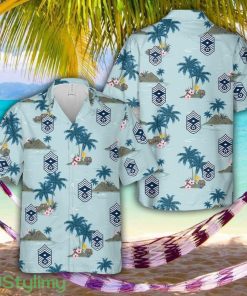 US Air Force E9b Insignia of a chief master sergeant serving as first sergeant Hawaiian Shirt Aloha Summer Vacation Gift Product Photo 1