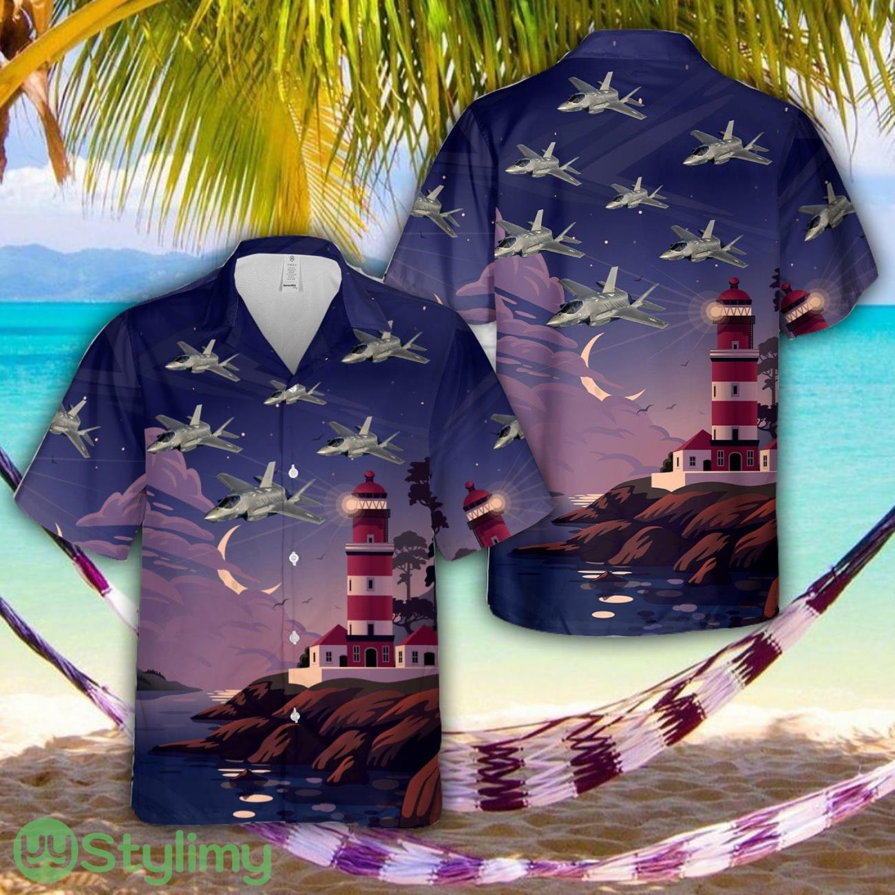 US Air Force F-35A Lightning II Joint Strike Fighter 58th Fighter Squadron, 33rd Fighter Wing Hawaiian Shirt Aloha Summer Vacation Gift 2 US Air Force F-35A Lightning II Joint Strike Fighter 58th Fighter Squadron, 33rd Fighter Wing Hawaiian Shirt Aloha Summer Vacation Gift Product Photo 1