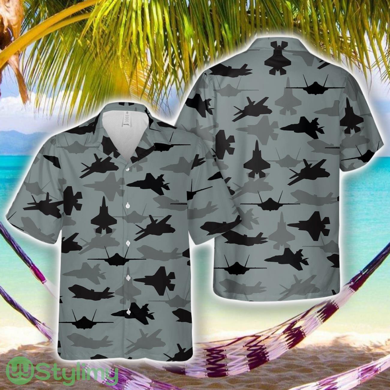 US Air Force Lockheed Martin F-35 Lightning II Aircraft Silhouettes Hawaiian Shirt Aloha Summer Vacation Gift 2 US Air Force Lockheed Martin F-35 Lightning II Aircraft Silhouettes Hawaiian Shirt Aloha Summer Vacation Gift Product Photo 1