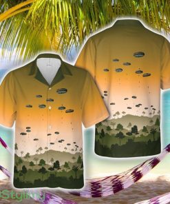 US Army 82nd Airborne Division jump into Swift Response 23 Hawaiian Shirt Aloha Summer Vacation Gift Product Photo 1