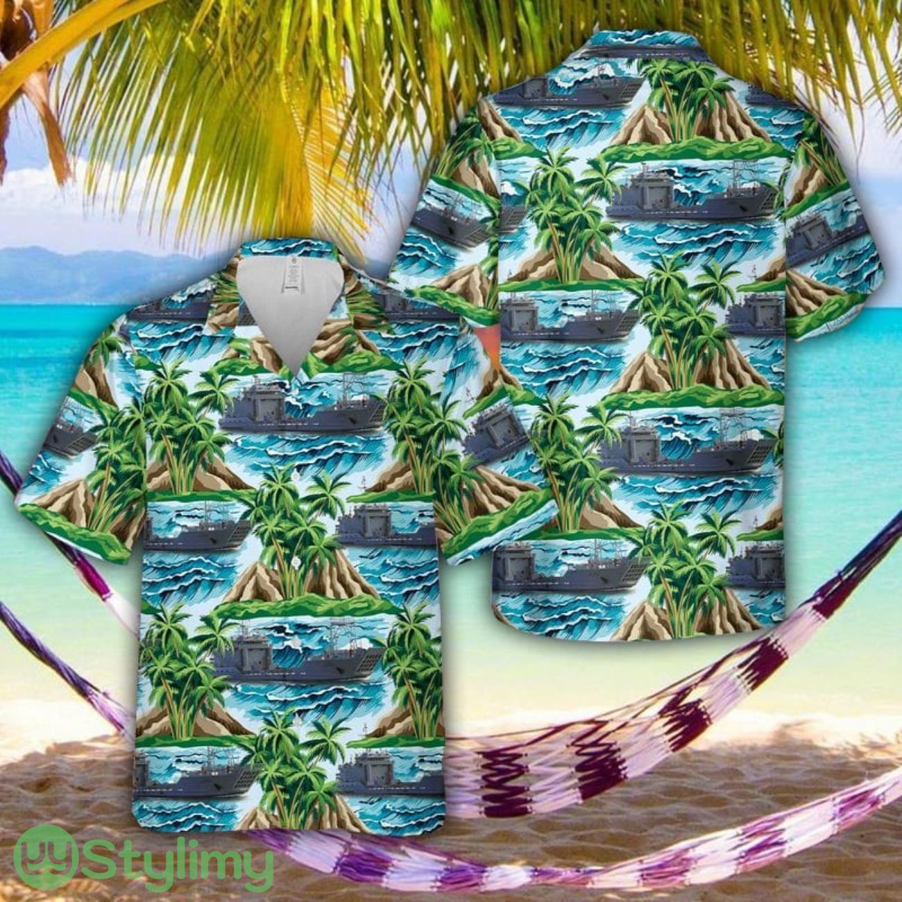 US Army USAV Malvern Hill (LCU 2025) Hawaiian Shirt Aloha Summer Vacation Gift 2 US Army USAV Malvern Hill (LCU 2025) Hawaiian Shirt Aloha Summer Vacation Gift Product Photo 1