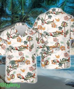 US Coast Guard Air Station Elizabeth City Lockheed HC-130J Hawaiian Shirt - US Coast Guard Air Station Elizabeth City Lockheed HC-130J Hawaiian Shirt