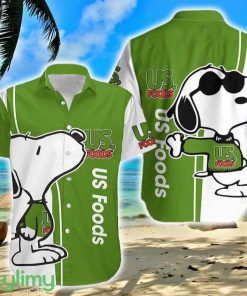 Us Foods Logo Brand Snoopy Hawaiian Shirt Gift Summer - Us Foods Logo Brand Snoopy Hawaiian Shirt Gift Summer