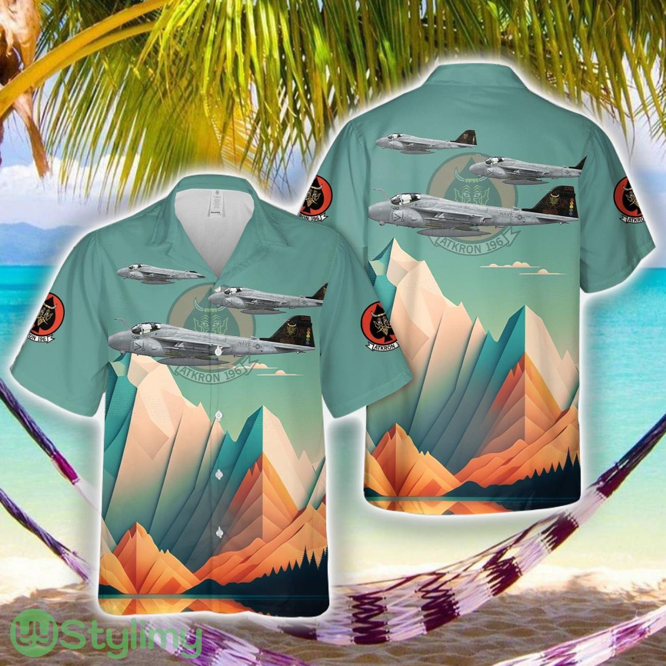 US Navy A-6E VA-196 Main Battery Hawaiian Shirt Aloha Summer Vacation Gift 2 US Navy A-6E VA-196 Main Battery Hawaiian Shirt Aloha Summer Vacation Gift Product Photo 1