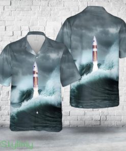 US Navy UGM-73 Poseidon Hawaiian Shirt Product Photo 1