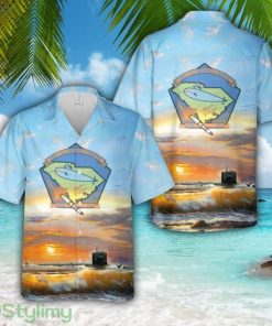 US Navy USS L. Mendel Rivers (SSN-686) Hawaiian Shirt Product Photo 1