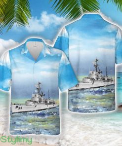 US Navy USS Valcour (AVP-55) Hawaiian Shirt Product Photo 1