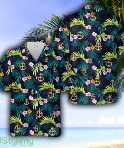 US Navy WWII Chief Anchor Hawaiian Shirt - US Navy WWII Chief Anchor Hawaiian Shirt