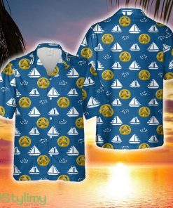 US NOAA Corps Command at Sea insignia Hawaiian Shirt - US NOAA Corps Command at Sea insignia Hawaiian Shirt