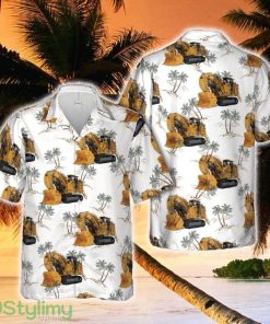USA Caterpillar 6090 FS Excavator Hawaiian Shirt - USA Caterpillar 6090 FS Excavator Hawaiian Shirt