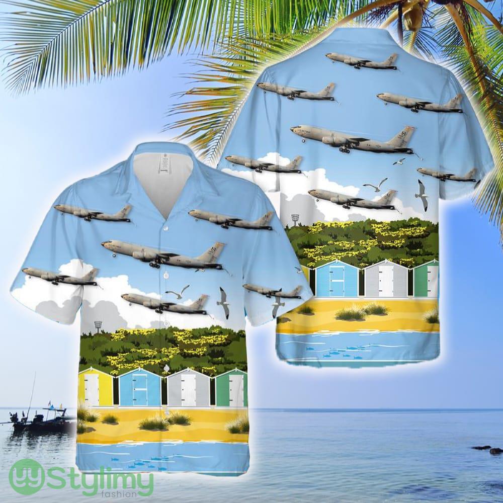 USAF 100th Air Refueling Wing Boeing KC-135 Stratotanker Hawaiian Shirt 2 USAF 100th Air Refueling Wing Boeing KC-135 Stratotanker Hawaiian Shirt - USAF 100th Air Refueling Wing Boeing KC-135 Stratotanker Hawaiian Shirt