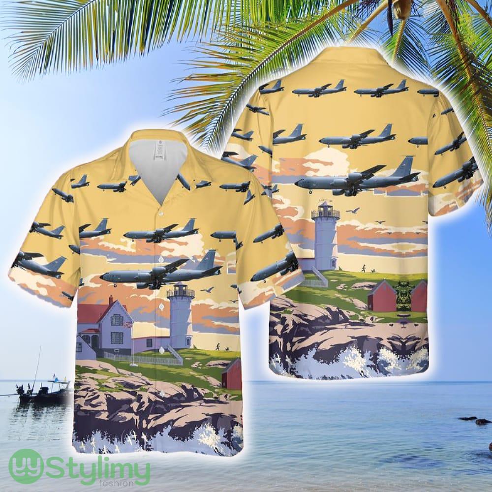 USAF 132d Air Refueilng Squadron Boeing KC-135R Stratotanker Hawaiian Shirt 2 USAF 132d Air Refueilng Squadron Boeing KC-135R Stratotanker Hawaiian Shirt - USAF 132d Air Refueilng Squadron Boeing KC-135R Stratotanker Hawaiian Shirt