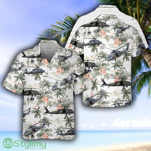 USAF 306th Rescue Squadron HH-60G PAVE HAWK Hawaiian Shirt - USAF 306th Rescue Squadron HH-60G PAVE HAWK Hawaiian Shirt