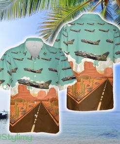 USAF Arizona ANG 152d Tactical Fighter Squadron A-7D Corsair II Hawaiian Shirt - USAF Arizona ANG 152d Tactical Fighter Squadron A-7D Corsair II Hawaiian Shirt