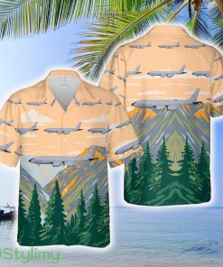 USAF Boeing KC-135 Stratotanker 92nd Air Refueling Wing Hawaiian Shirt - USAF Boeing KC-135 Stratotanker 92nd Air Refueling Wing Hawaiian Shirt