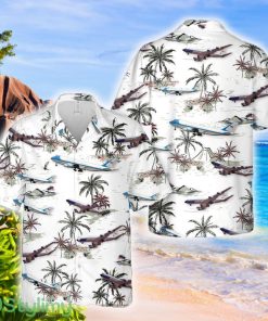 USAF Boeing VC-137B Hawaiian Shirt - USAF Boeing VC-137B Hawaiian Shirt
