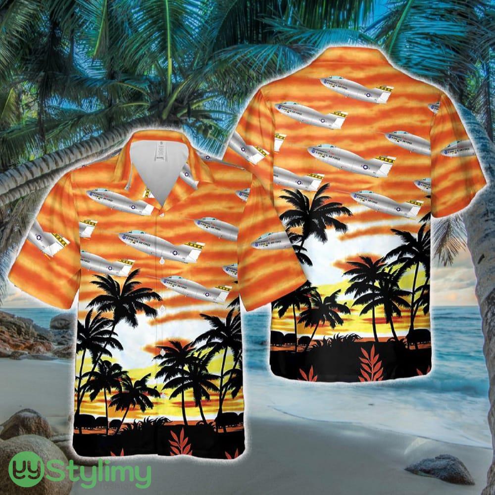 USAF Martin Marietta X-24A Hawaiian Shirt 2 USAF Martin Marietta X-24A Hawaiian Shirt - USAF Martin Marietta X-24A Hawaiian Shirt