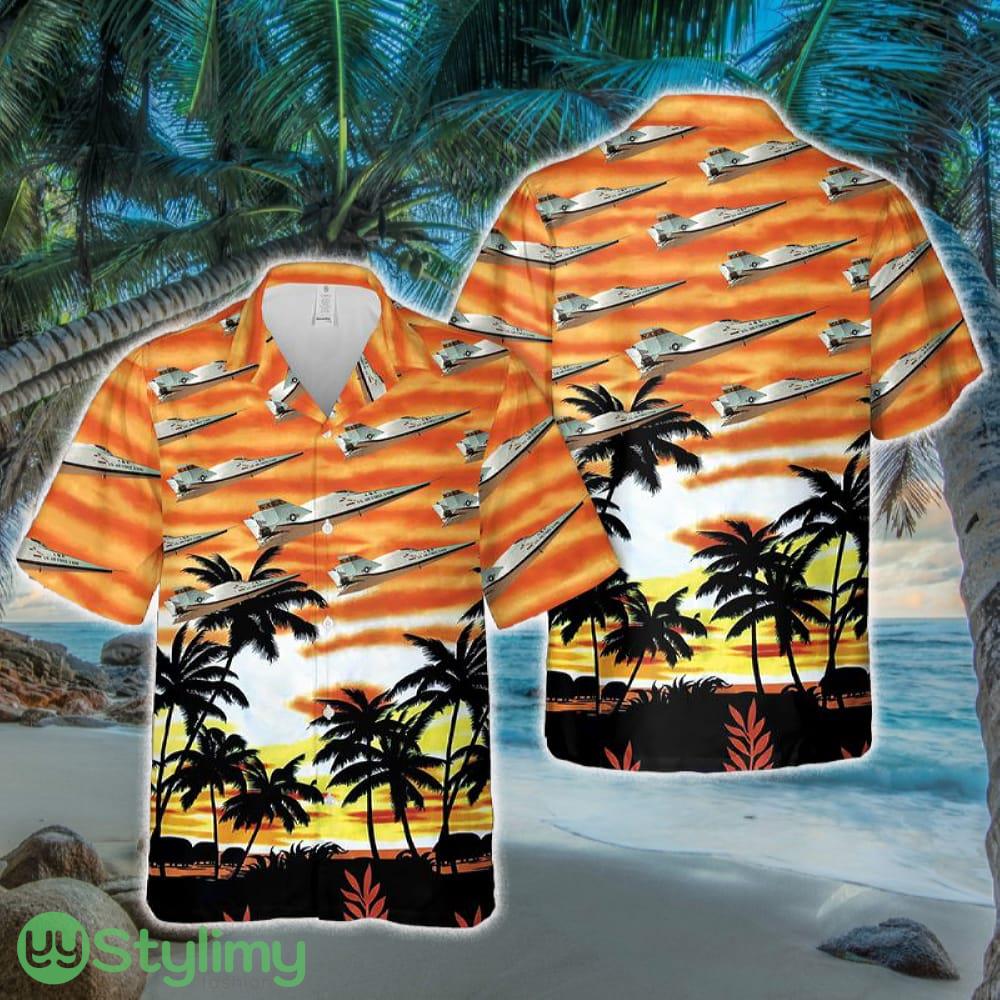 USAF Martin Marietta X-24B Hawaiian Shirt 2 USAF Martin Marietta X-24B Hawaiian Shirt - USAF Martin Marietta X-24B Hawaiian Shirt