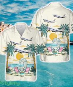 USAF Nightwatch Doomsday Boeing E-4B Hawaiian Shirt - USAF Nightwatch Doomsday Boeing E-4B Hawaiian Shirt