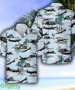 USAF RC-135 Rivet Joint Recon Airplane Hawaiian Shirt - USAF RC-135 Rivet Joint Recon Airplane Hawaiian Shirt