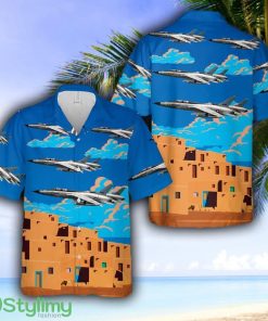 USAF Republic F-105 Thunderchief Hawaiian Shirt - USAF Republic F-105 Thunderchief Hawaiian Shirt