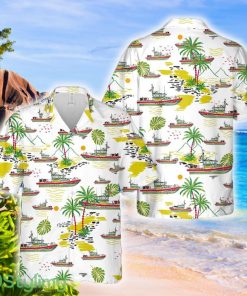 USCG 45 Response Boat – Medium (RBM) Hawaiian Shirt - USCG 45 Response Boat – Medium (RBM) Hawaiian Shirt