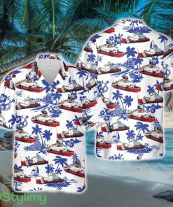 USCGC Mackinaw (WLBB-30) Hawaiian Shirt - USCGC Mackinaw (WLBB-30) Hawaiian Shirt