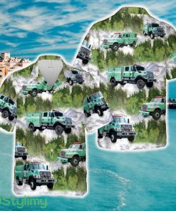 USFS Engine Hawaiian Shirt - USFS Engine Hawaiian Shirt