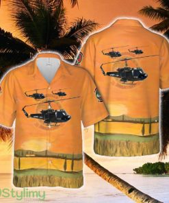 USMC HMLA-367 Bell UH-1N Huey Hawaiian Shirt - USMC HMLA-367 Bell UH-1N Huey Hawaiian Shirt