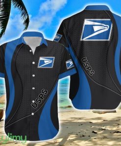 Usps Classic Logo Beach Hawaiian Shirt Gift For Fans - Usps Classic Logo Beach Hawaiian Shirt Gift For Fans