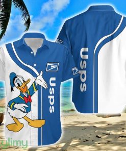 Usps Logo Brand Donald Duck Hawaiian Shirt Gift Summer - Usps Logo Brand Donald Duck Hawaiian Shirt Gift Summer