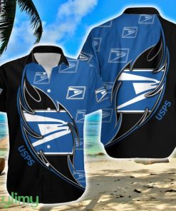 USPS Logo Brand Hawaiian Shirt Gift Summer For Men Women - USPS Logo Brand Hawaiian Shirt Gift Summer For Men Women