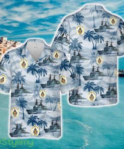 USS Harry W Hill DD-986 Hawaiian Shirt - USS Harry W Hill DD-986 Hawaiian Shirt