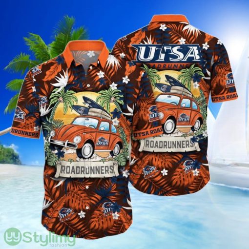 UTSA Roadrunners NCAA3 Car Go To beach Hawaiian Shirt Funny Summer Gift