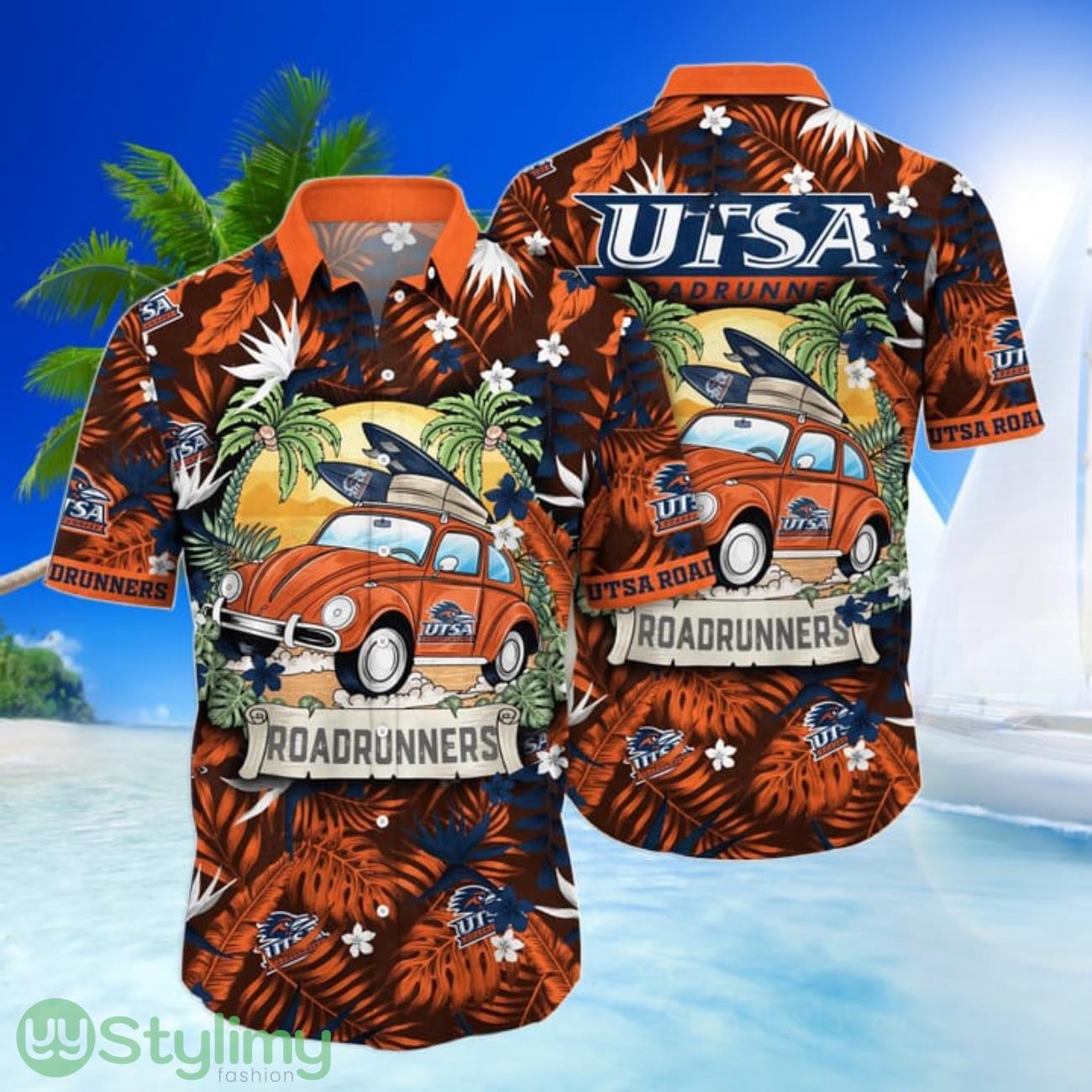 UTSA Roadrunners NCAA3 Car Go To beach Hawaiian Shirt Funny Summer Gift 1 UTSA Roadrunners NCAA3 Car Go To beach Hawaiian Shirt Funny Summer Gift Product Photo 1