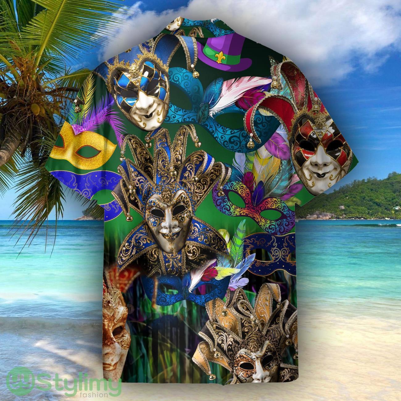 Venetian Mardi Gras Unisex Short Sleeve Shirts Hawaiian Shirt For Men Women 2 Venetian Mardi Gras Unisex Short Sleeve Shirts Hawaiian Shirt For Men Women Product Photo 2
