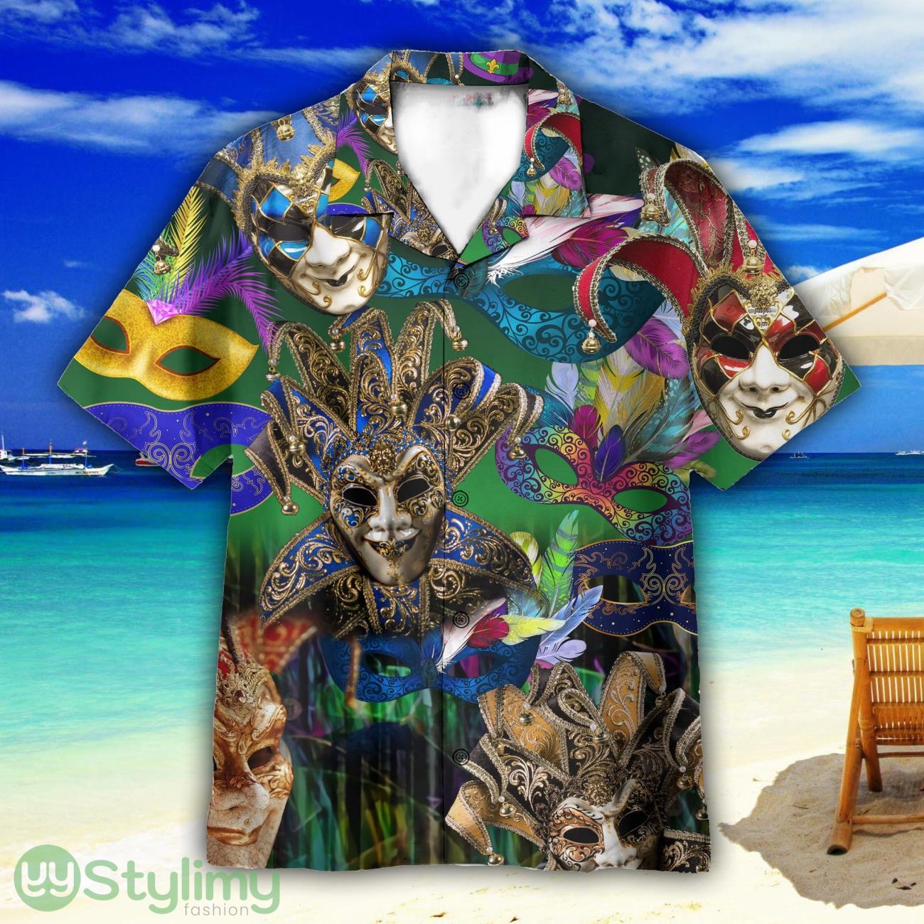 Venetian Mardi Gras Unisex Short Sleeve Shirts Hawaiian Shirt For Men Women 3 Venetian Mardi Gras Unisex Short Sleeve Shirts Hawaiian Shirt For Men Women Product Photo 1
