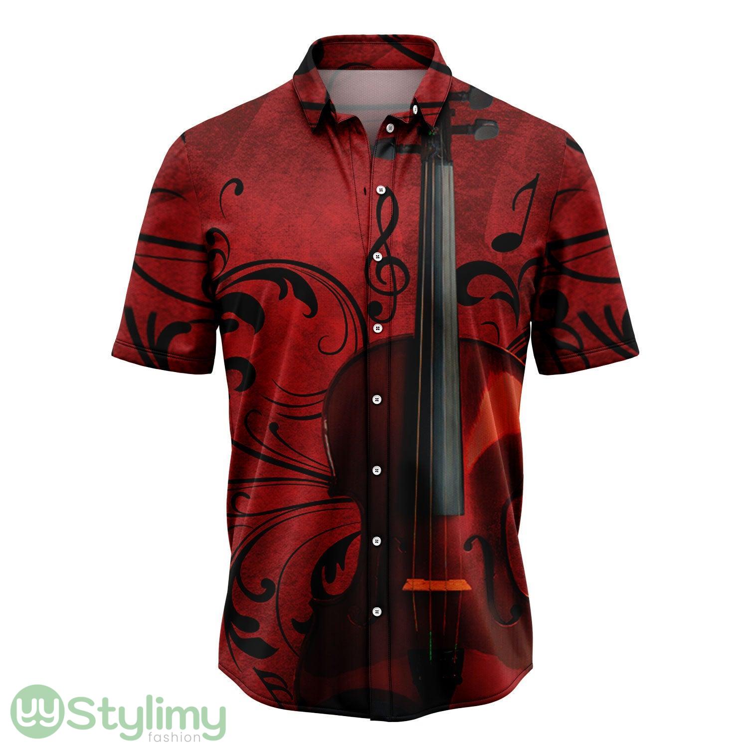 Violin Is My Favorite Aloha Cute Summer Gift 3D Hawaiian Shirt 1 Violin Is My Favorite Aloha Cute Summer Gift 3D Hawaiian Shirt Product Photo 1