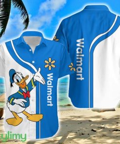 Walmart Logo Brand Donald Duck Hawaiian Shirt Gift Summer - Walmart Logo Brand Donald Duck Hawaiian Shirt Gift Summer