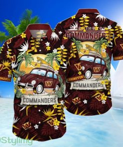 Washington Commanders NFL Car Go To beach Hawaiian Shirt Funny Summer Gift Product Photo 1