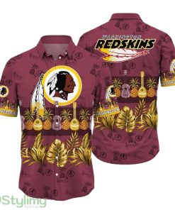 Washington Redskins NFL Hawaiian Shirt Tropical Pattern Beach Summer Gift For Fan NFL Product Photo 1