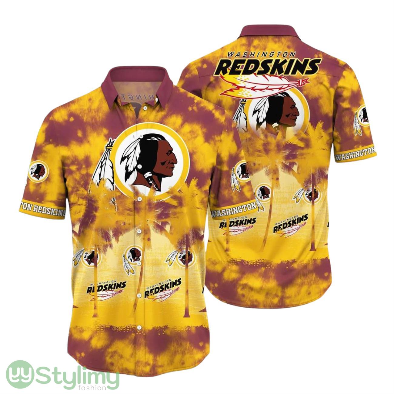 Washington Redskins NFL Hawaiian Shirt Tropical Pattern Graphic Summer Gift For Fans 2 Washington Redskins NFL Hawaiian Shirt Tropical Pattern Graphic Summer Gift For Fans Product Photo 1