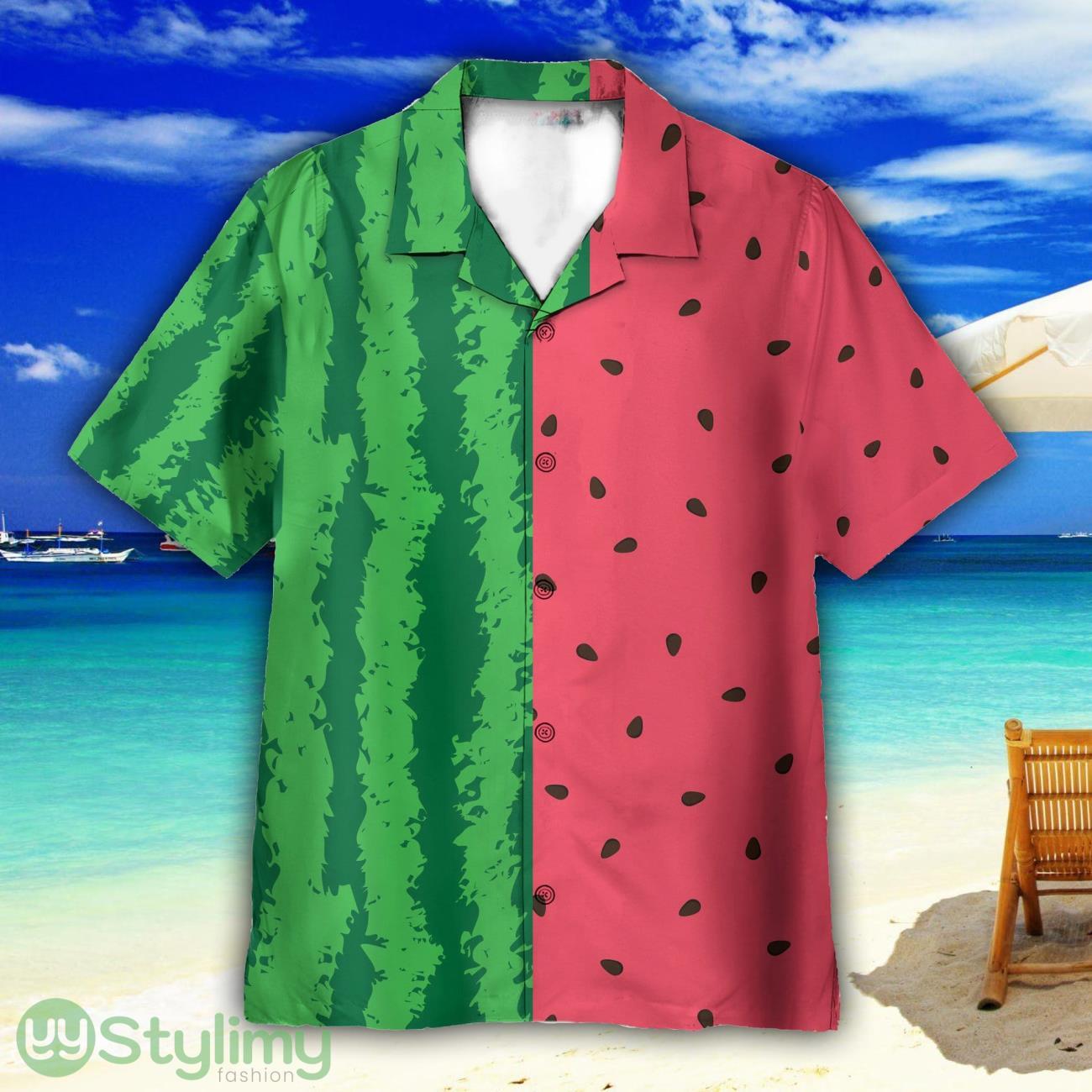 Watermelon Tropical Funny Short Sleeve Shirts Hawaiian Shirt For Men Women 2 Watermelon Tropical Funny Short Sleeve Shirts Hawaiian Shirt For Men Women Product Photo 1