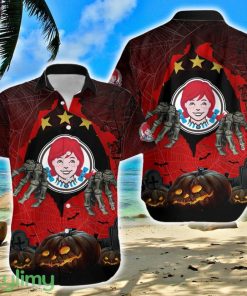 Wendy's Traditional Brand AOP Hawaiian Shirt For Summer - Wendy's Traditional Brand AOP Hawaiian Shirt For Summer