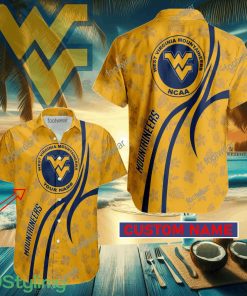 West Virginia Mountaineers Custom Name Hawaiian Shirt New For Men Women Fans Gift - West Virginia Mountaineers Custom Name Hawaiian Shirt New For Men Women Fans Gift